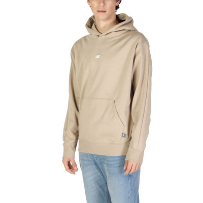 New Balance Beige Gerecycled Polyester Hoody