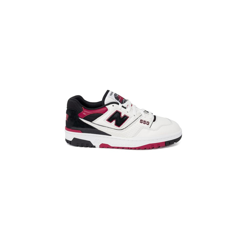 Baskets en cuir rouge New Balance