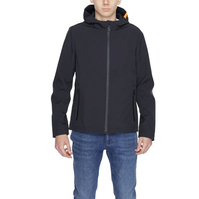 Vestes et manteaux en polyester noir Suns