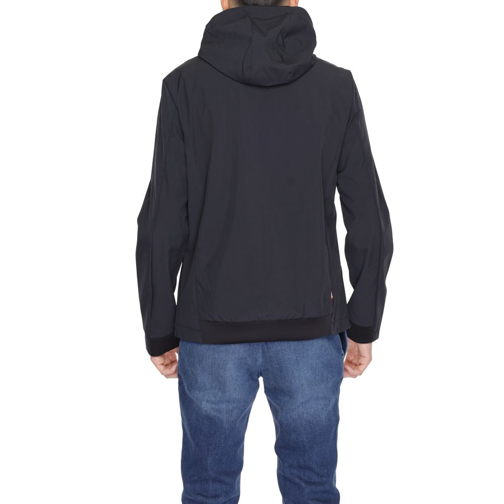 Vestes et manteaux en polyester noir Suns