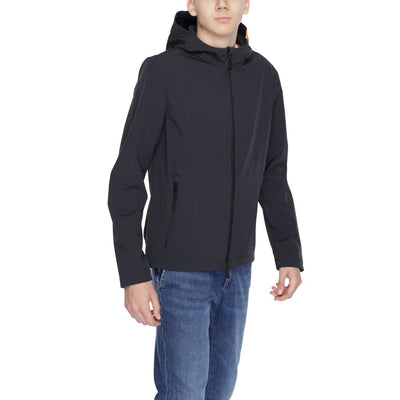 Vestes et manteaux en polyester noir Suns