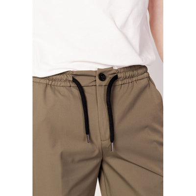 Suns Green Nylon Bermuda