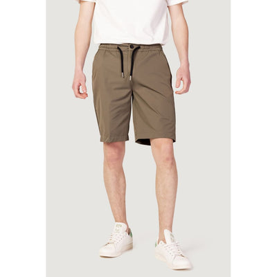 Suns Green Nylon Bermuda