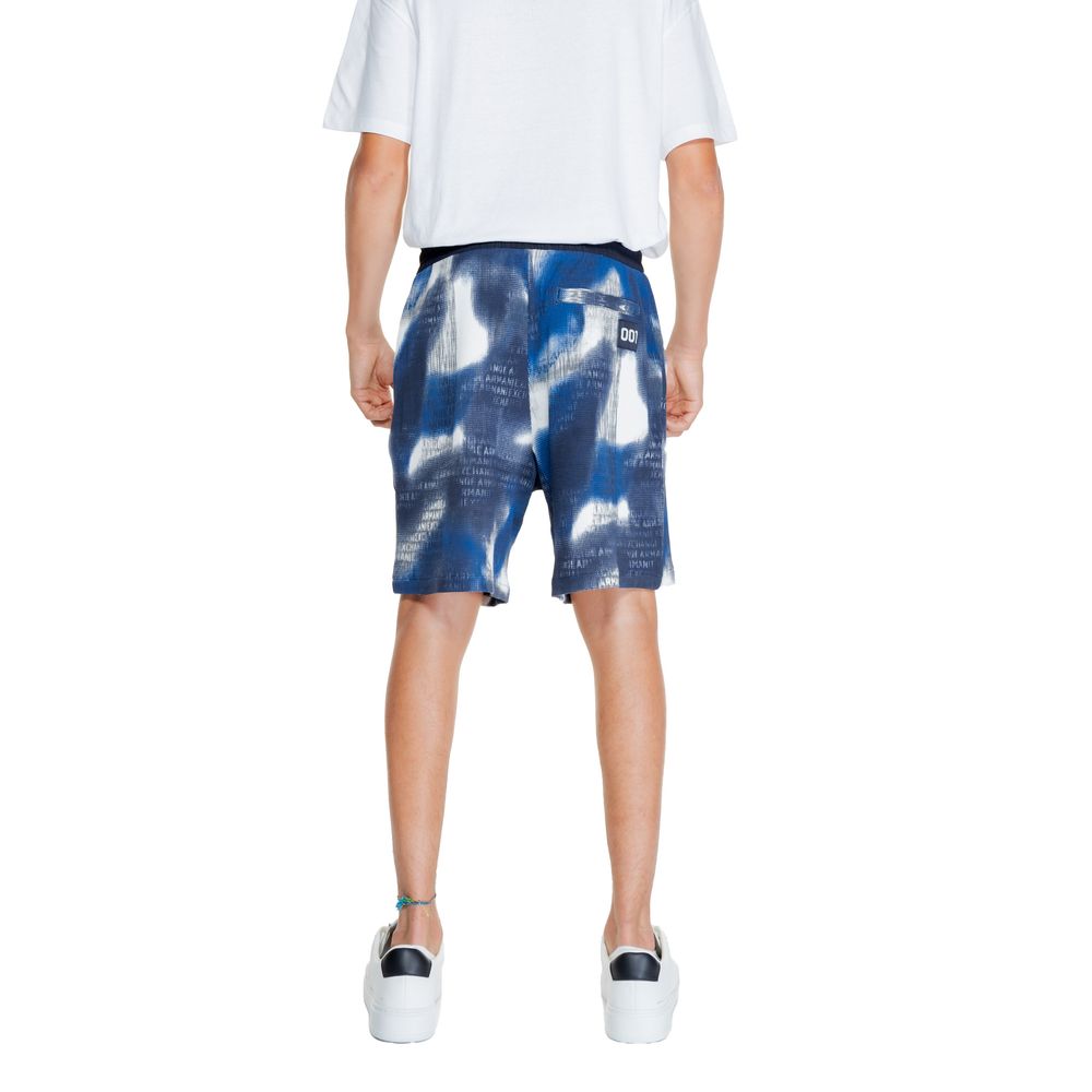 Armani Exchange Blauwe Katoenen Bermuda