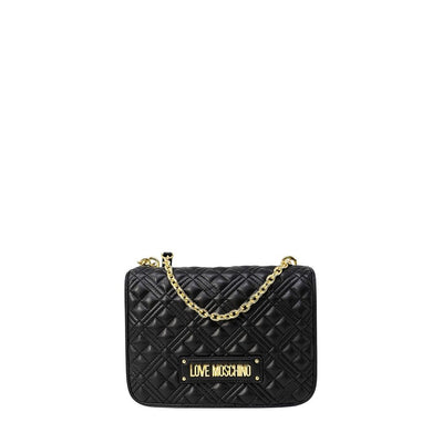 Love Moschino Zwarte Polyethyleen Handtas