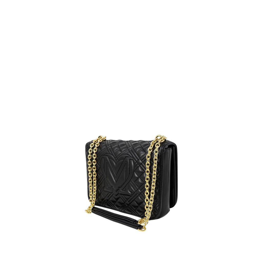 Love Moschino Zwarte Polyethyleen Handtas