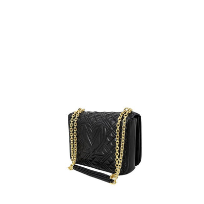 Love Moschino Zwarte Polyethyleen Handtas