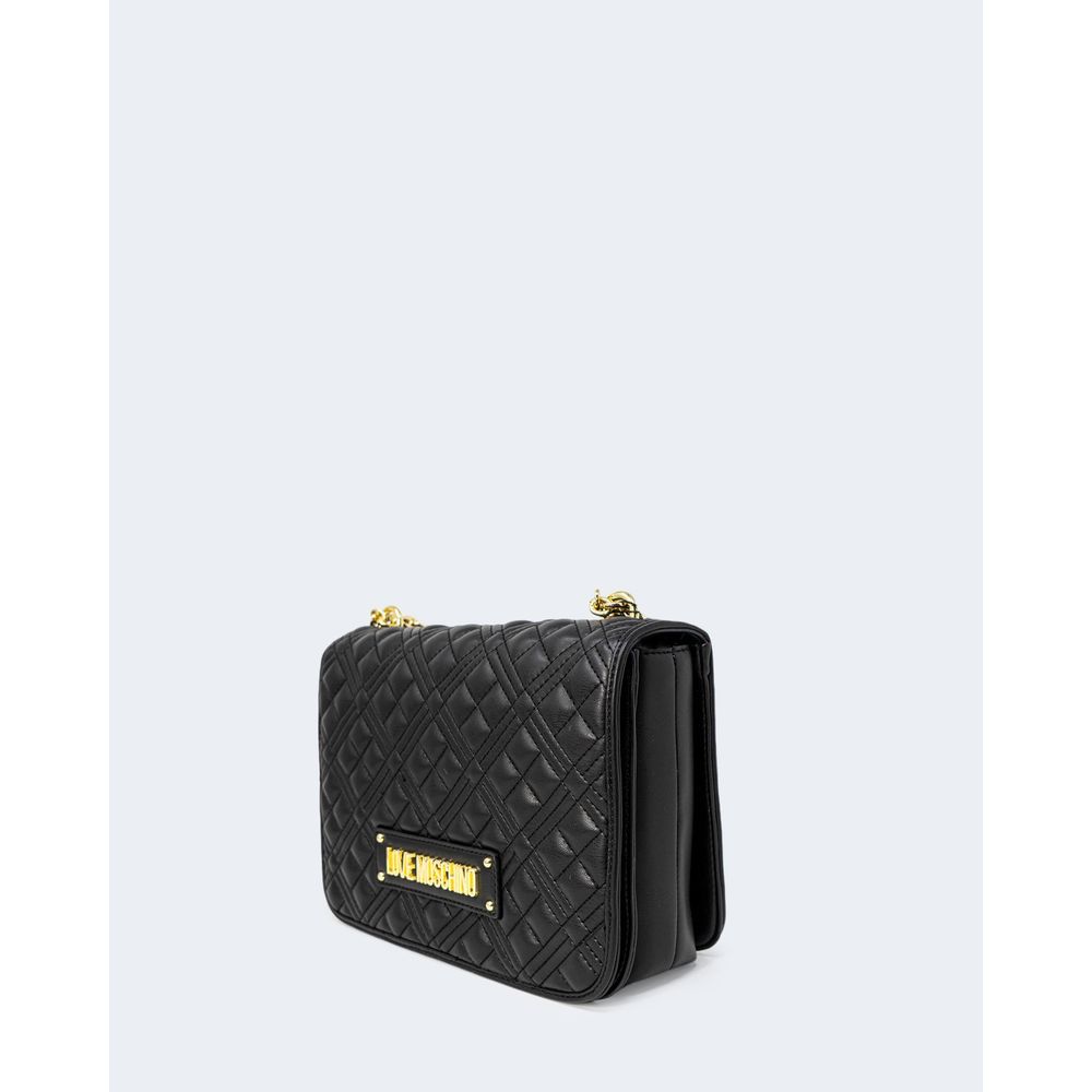 Love Moschino Zwarte Polyethyleen Handtas