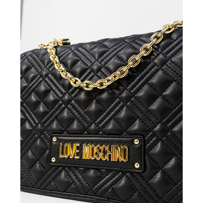 Love Moschino Zwarte Polyethyleen Handtas