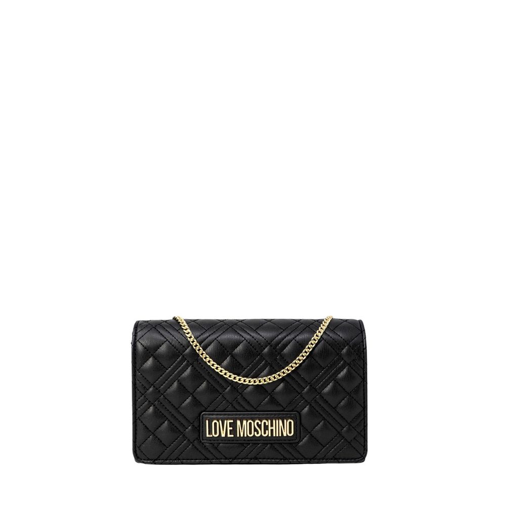 Love Moschino Zwarte Polyethyleen Handtas