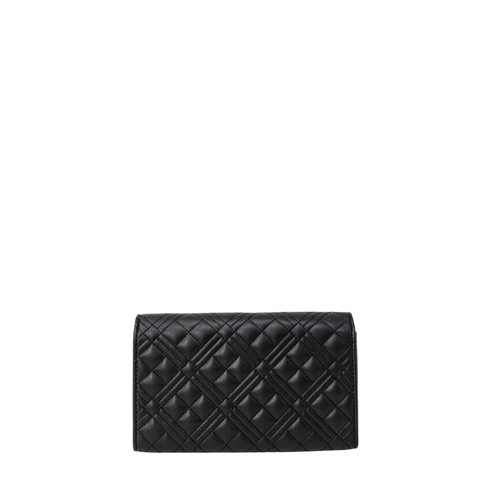 Love Moschino Zwarte Polyethyleen Handtas