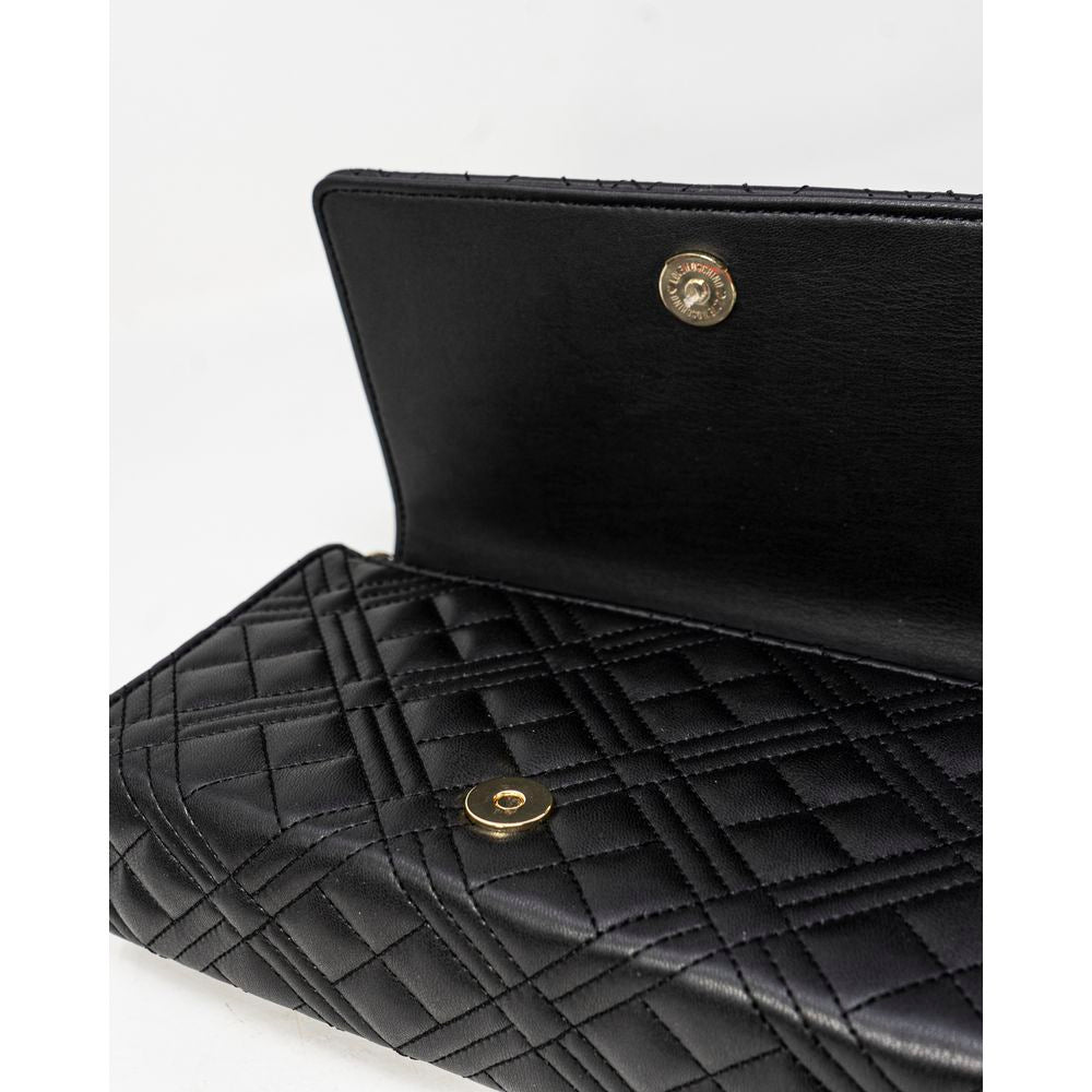 Love Moschino Zwarte Polyethyleen Handtas