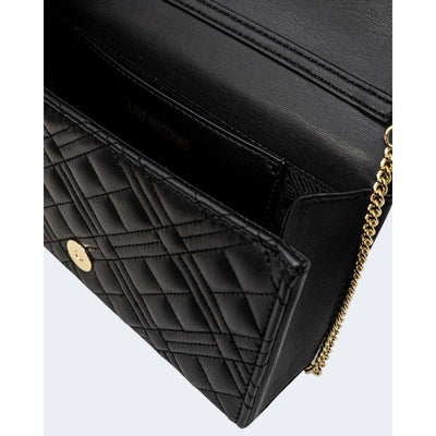 Love Moschino Zwarte Polyethyleen Handtas