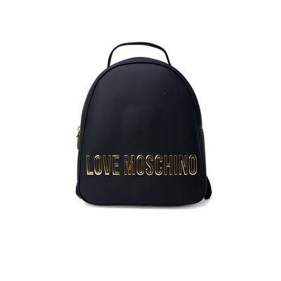 Love Moschino Zwarte Polyethyleen Rugzak