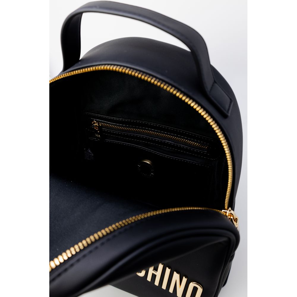 Love Moschino Zwarte Polyethyleen Rugzak