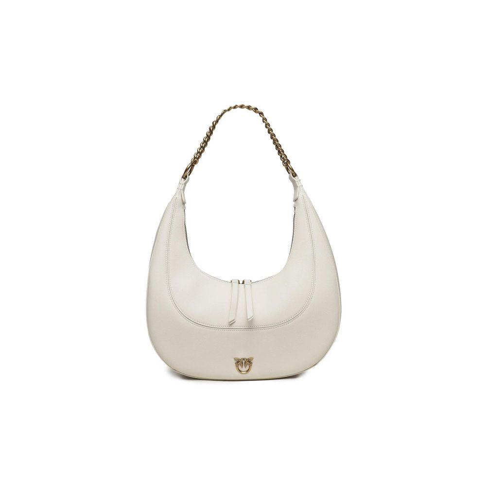 PINKO Witte Leren Handtas