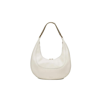 PINKO Witte Leren Handtas
