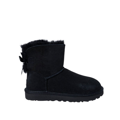 Bottines en cuir suédé noir UGG