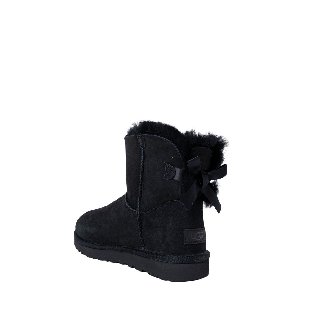 Bottines en cuir suédé noir UGG