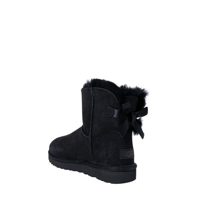Bottines en cuir suédé noir UGG