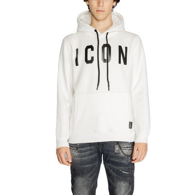 Icon Witte Katoenen Hoody