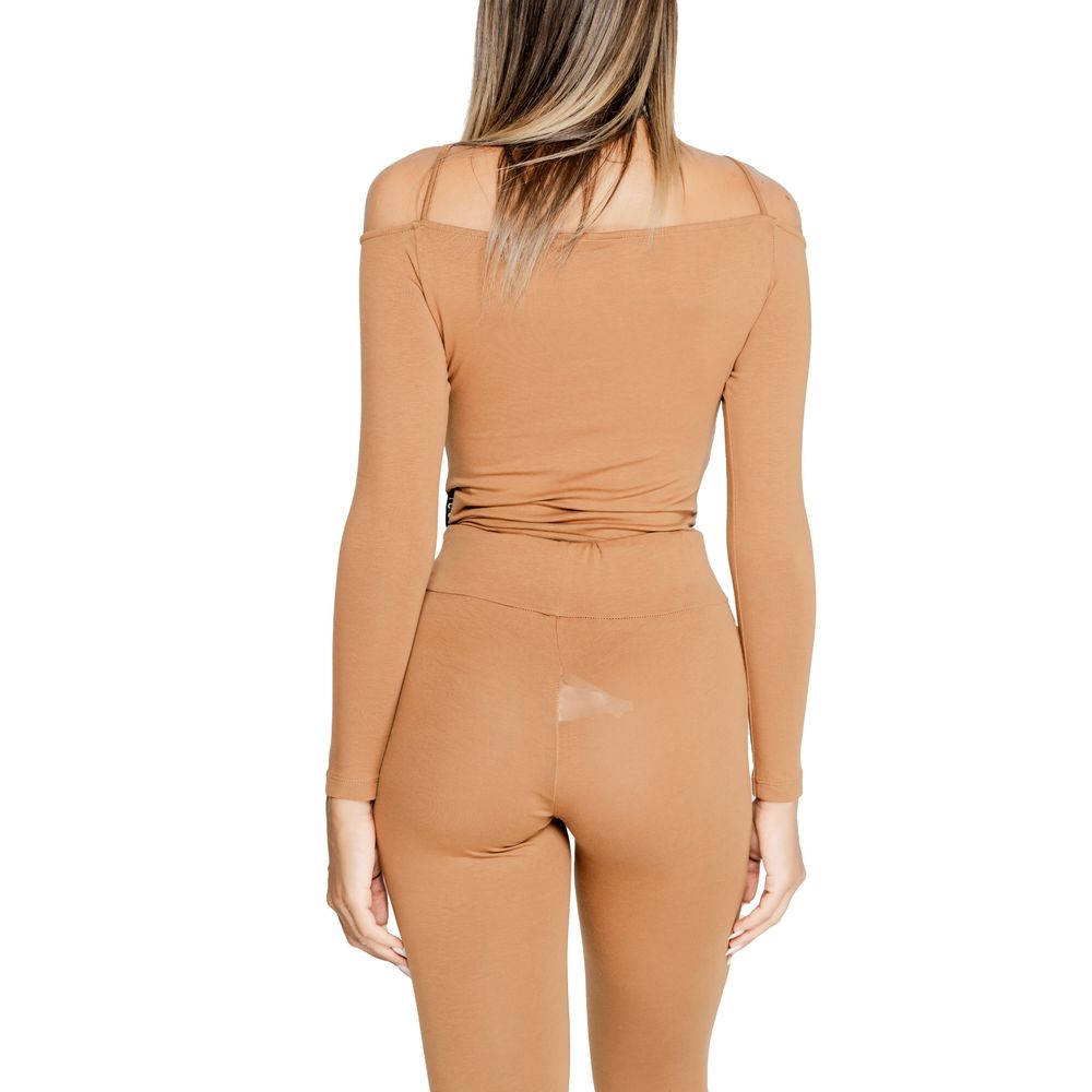 Body en coton marron Icon
