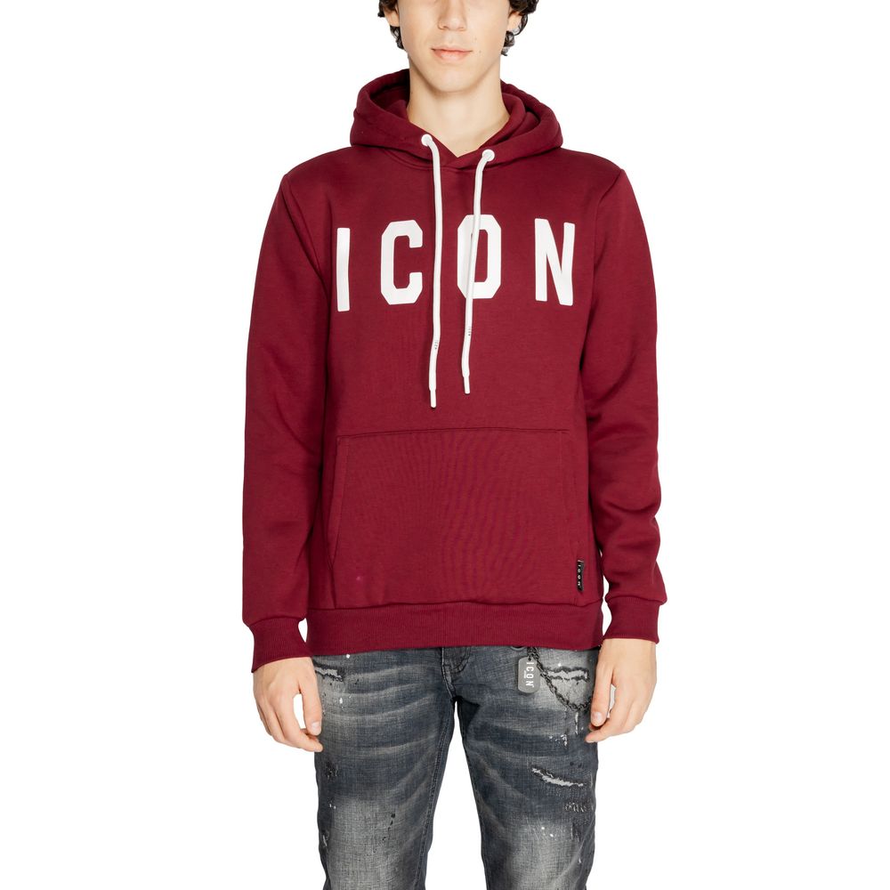 Icon Bordeaux Katoenen Hoody