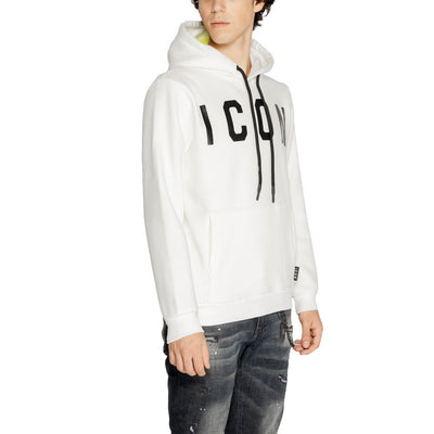 Icon Witte Katoenen Hoody