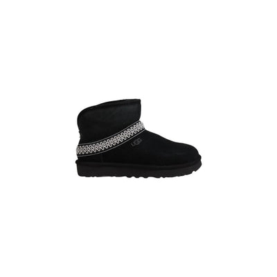 Bottines en cuir suédé noir UGG