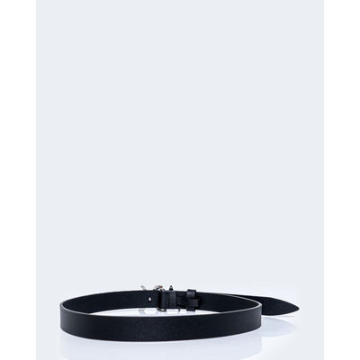Armani Exchange zwarte leren riem