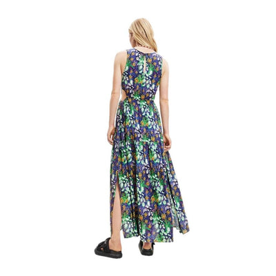 Desigual Bleu Viscose Longue