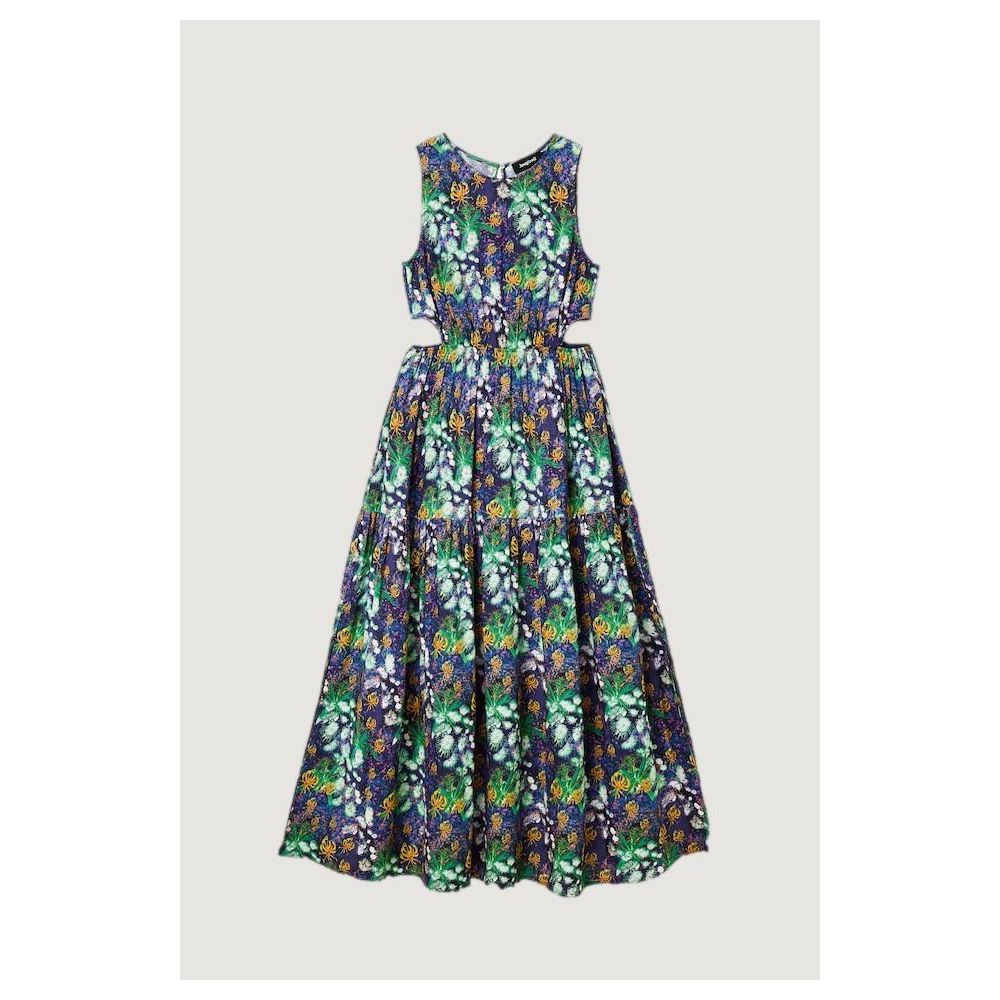 Desigual Bleu Viscose Longue