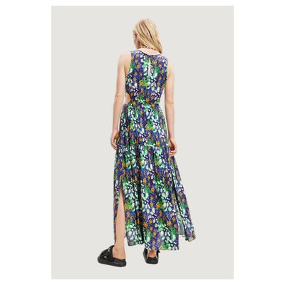 Desigual Bleu Viscose Longue
