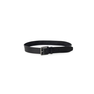 Ceinture en cuir noir Hugo Boss