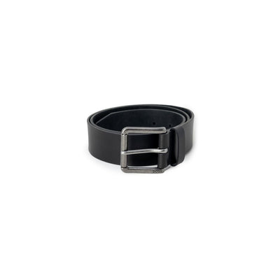 Ceinture en cuir noir Hugo Boss