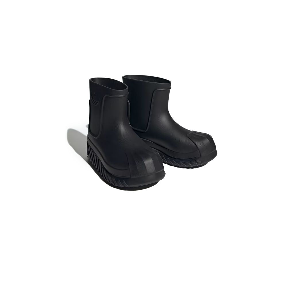 Bottines synthétiques noires Adidas