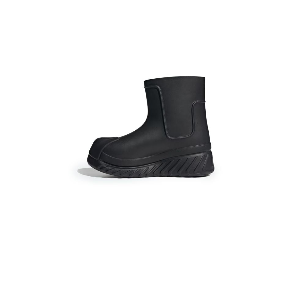 Bottines synthétiques noires Adidas