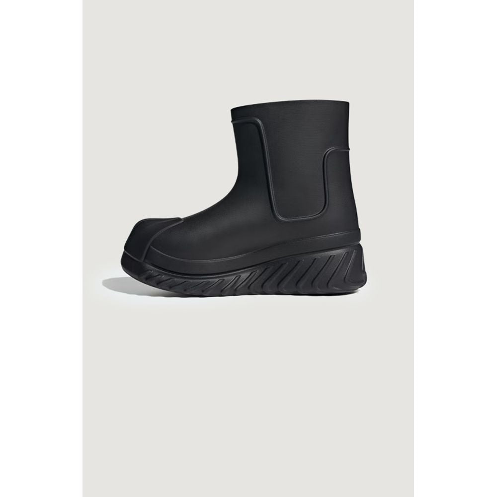 Bottines synthétiques noires Adidas
