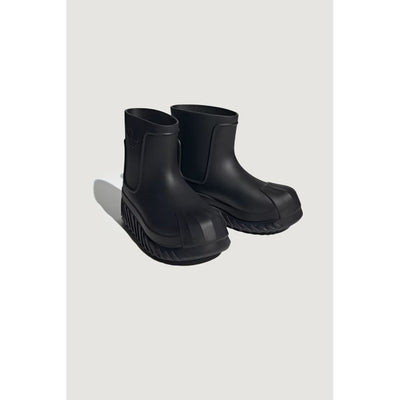 Bottines synthétiques noires Adidas