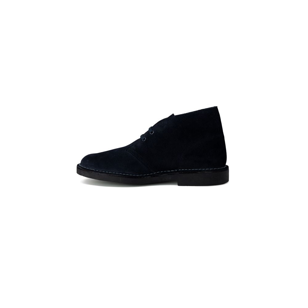 Clarks blauwe leren laarzen