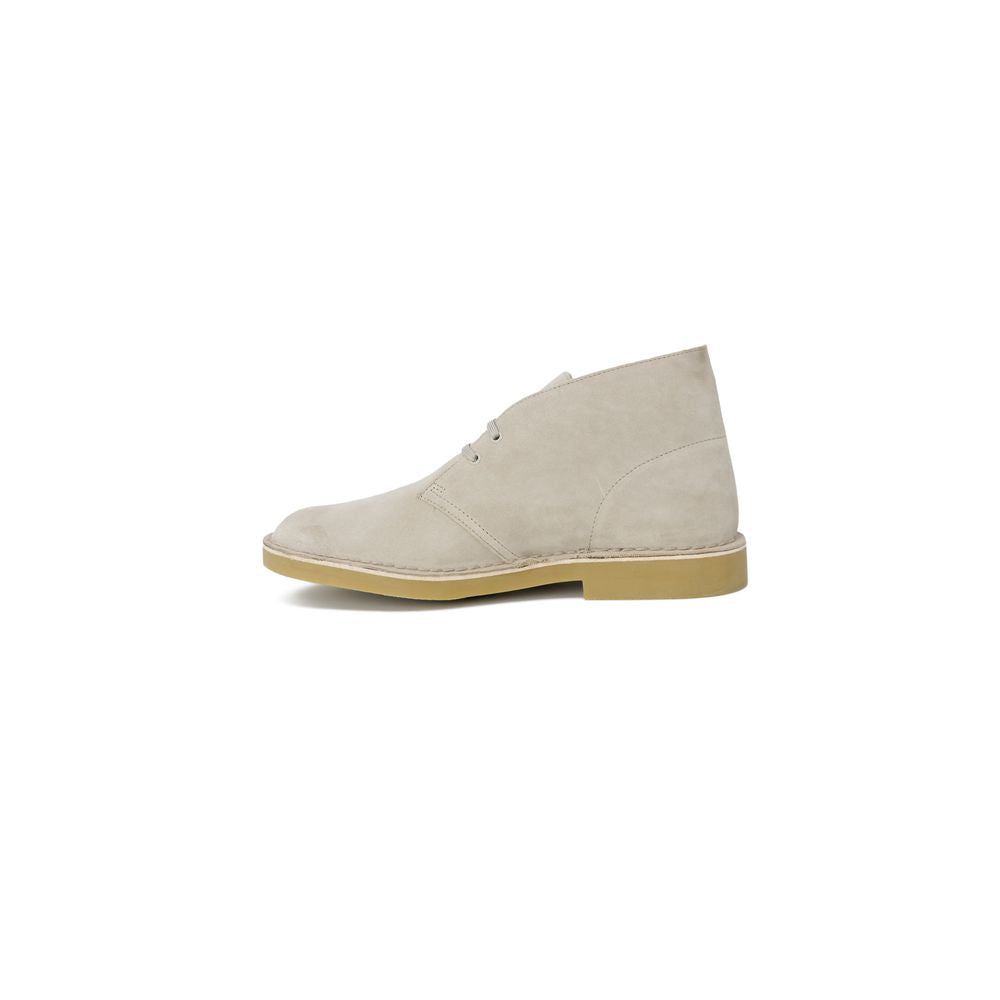 Clarks grijze leren laarzen