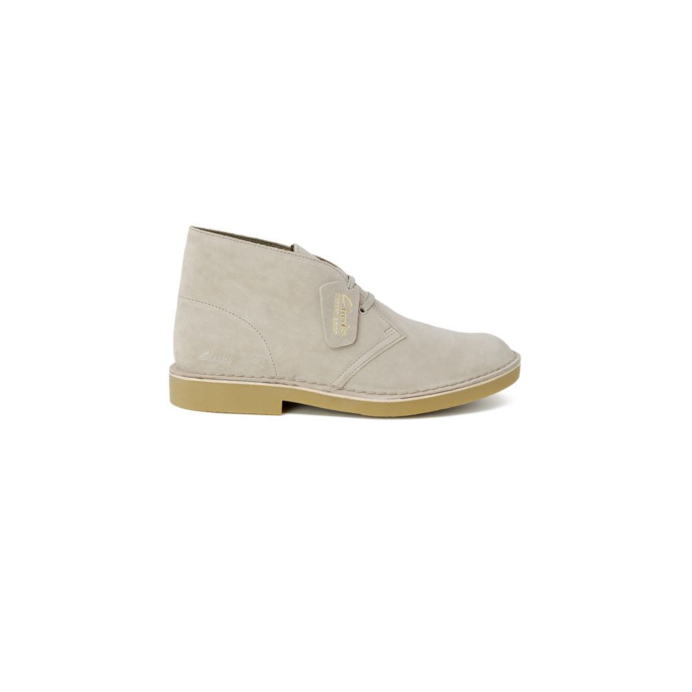 Clarks grijze leren laarzen