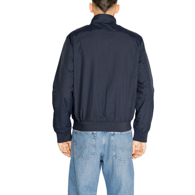 Vestes et manteaux en polyamide bleu EA7 Emporio Armani