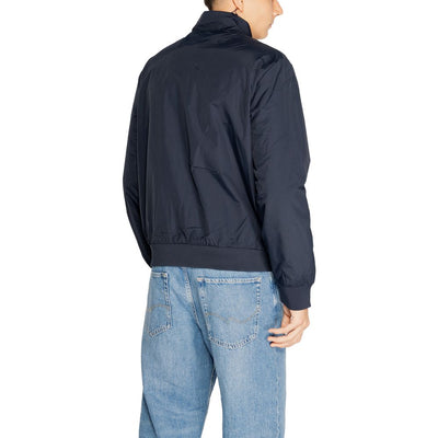 Vestes et manteaux en polyamide bleu EA7 Emporio Armani