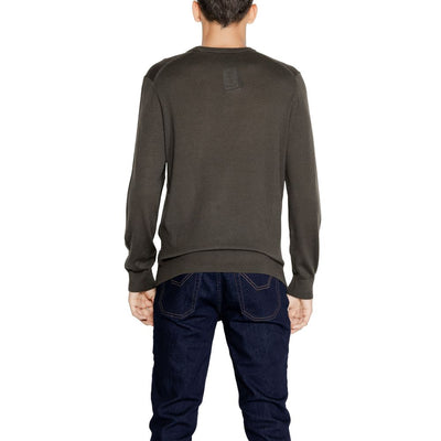 Pull en laine verte Armani Exchange