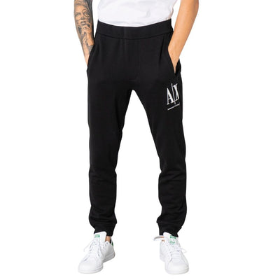 Armani Exchange Zwarte Katoenen Joggingbroek