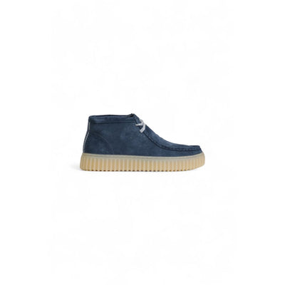 Richelieus et derbys Clarks en daim bleu