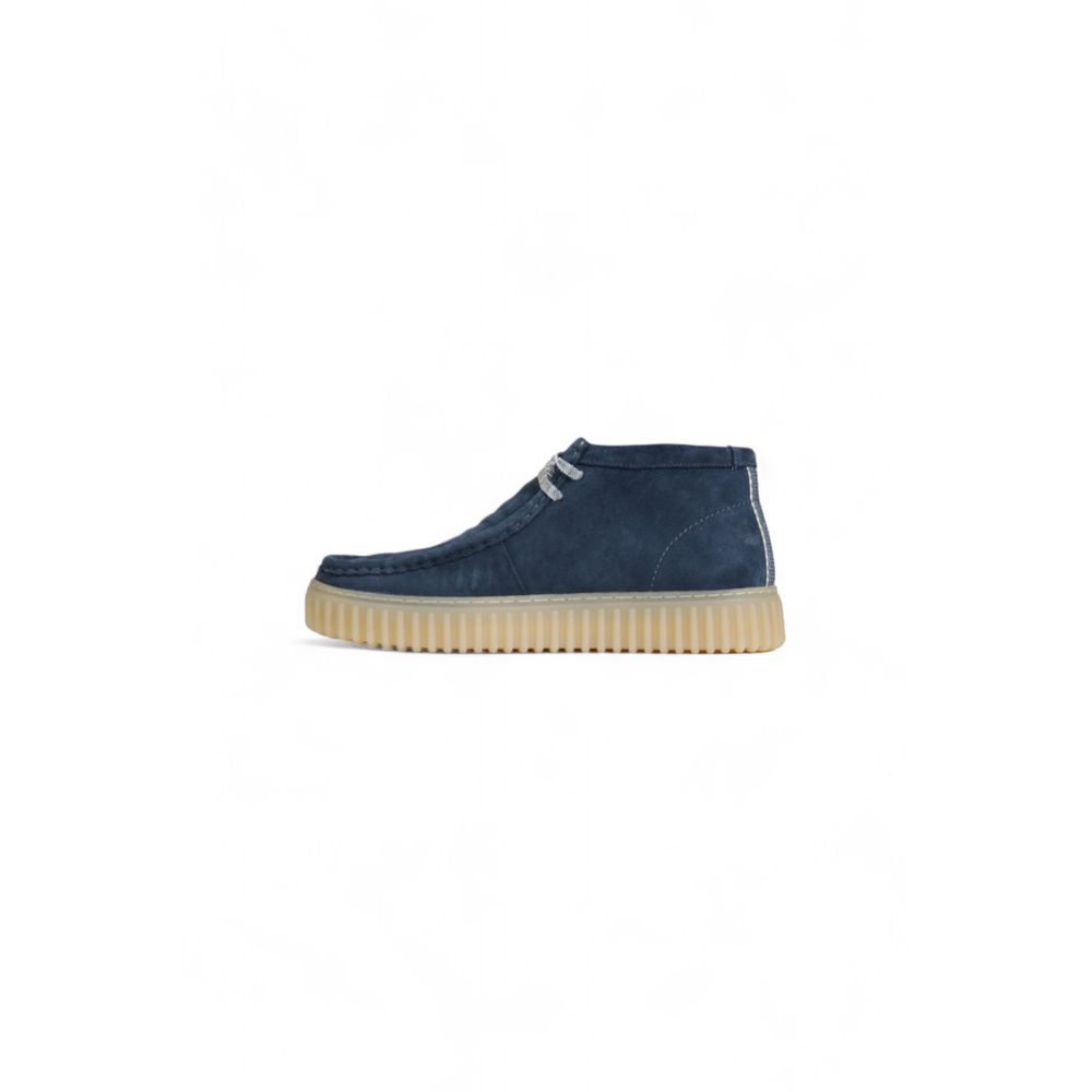 Richelieus et derbys Clarks en daim bleu
