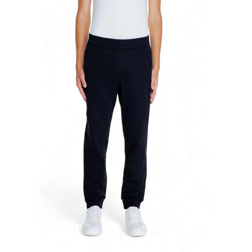 Pantalon de jogging en coton noir Armani Exchange