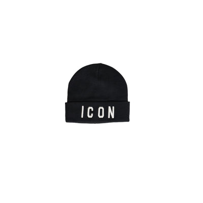 Icon Black Marabou Caps Baseball Hat